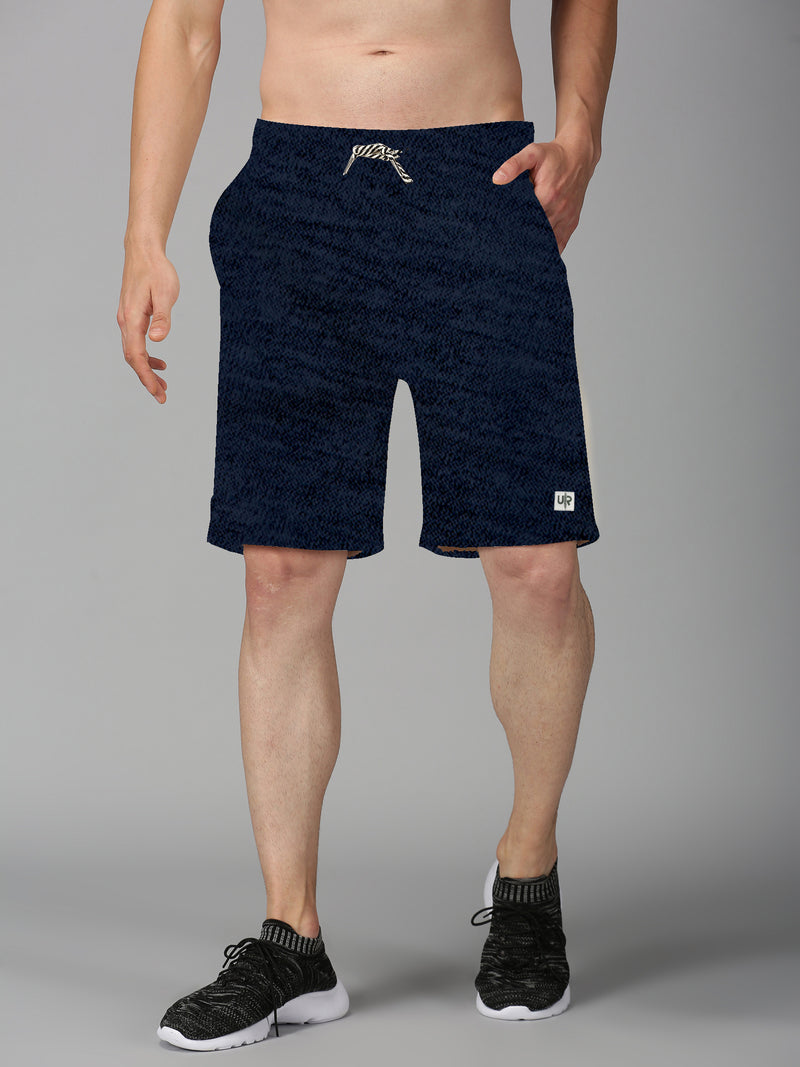 UrGear Solid Men Dark Blue Regular Shorts